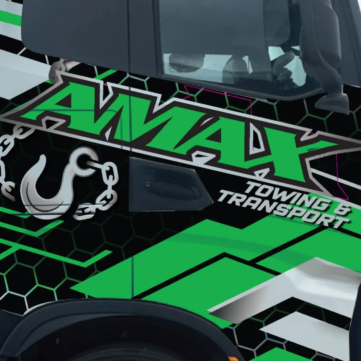 AMAX Towing & Transport logo, Whyalla, Eyre Peninsula